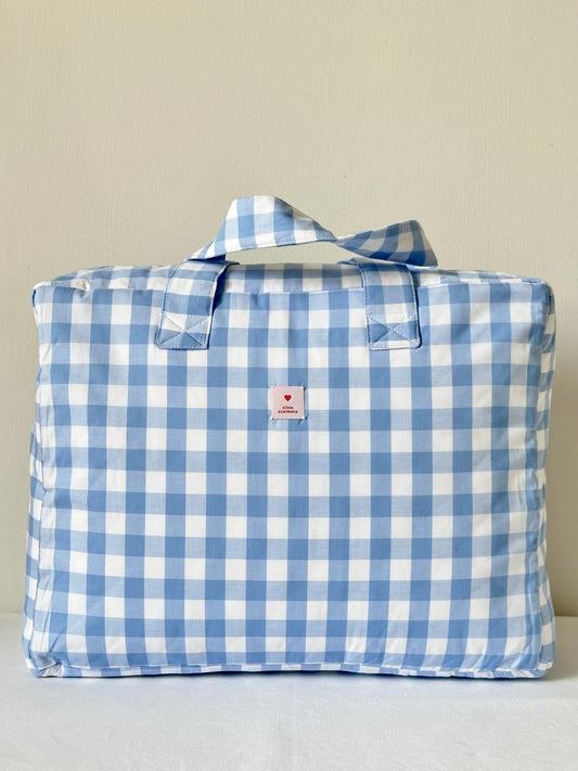 VALIGIA QUADRONE AZZURRO VANPQDR AZZ SILVIA SCALMANA 