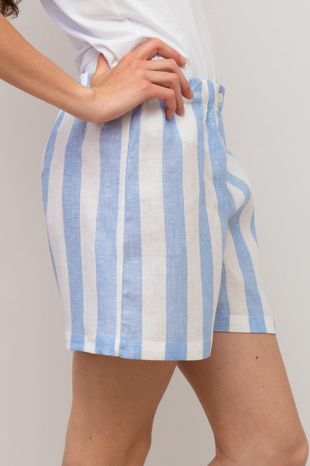 SHORTS LINO PAPPARDELLA AZZURRA SHDIPAP AZZ SILVIA SCALMANA 