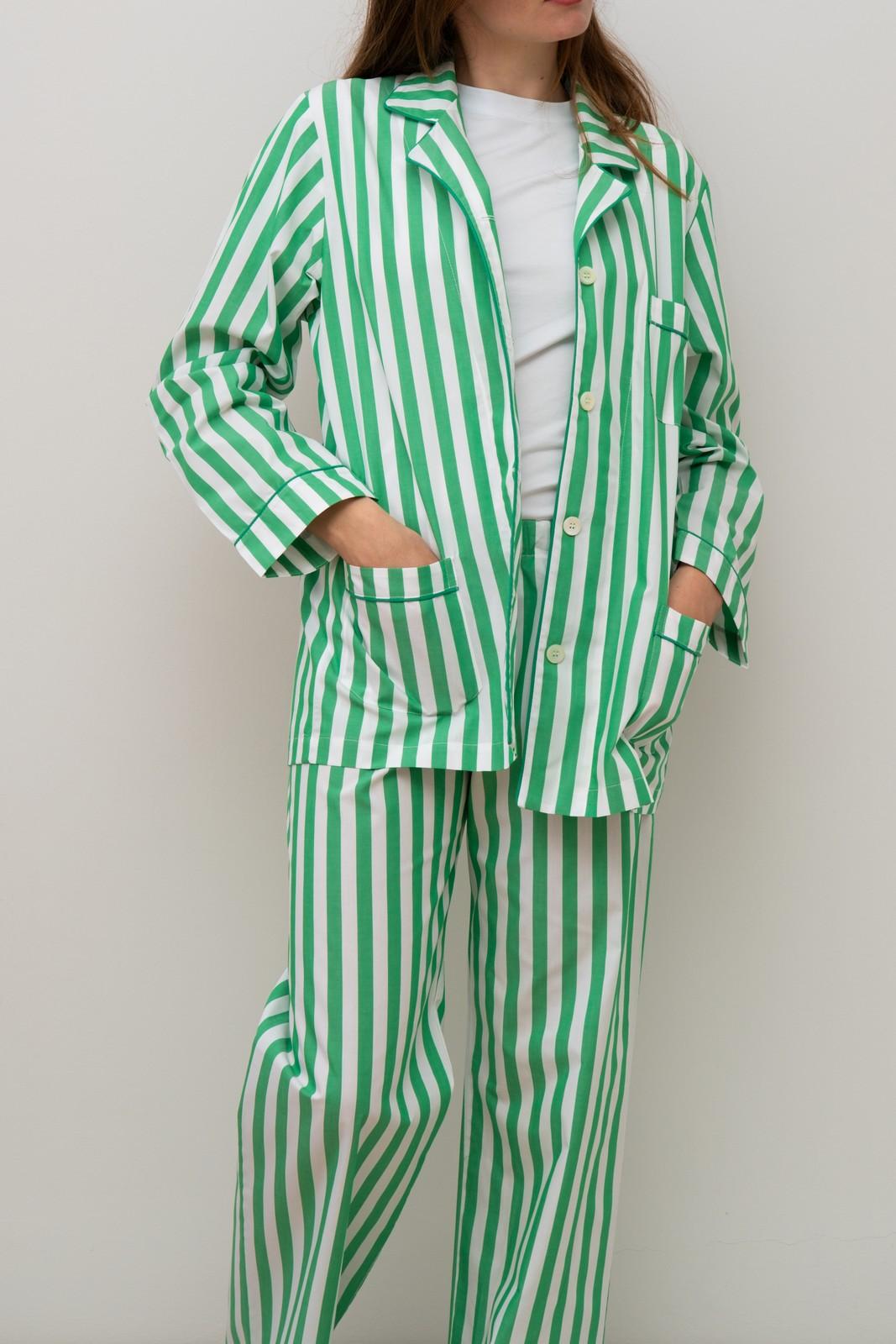 COMPLETO DONNA TAGLIATELLA PRATO PROFILO VERDE CODPTAG PRAVER SILVIA SCALMANA 