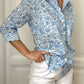 CAMICIA DONNA LIBERTY "SAMBOURNE" AZZURRO