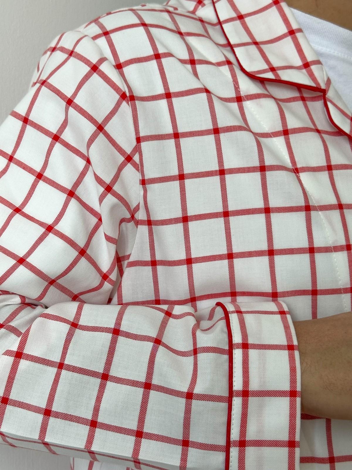 COMPLETO UOMO FINESTRATO ROSSO COUFFIN BIAROS SILVIA SCALMANA 