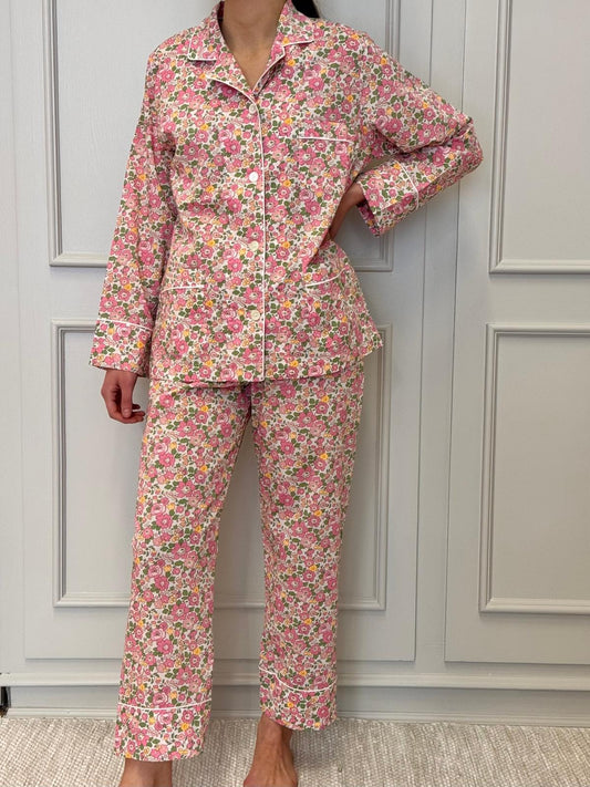 PIGIAMA LIBERTY DONNA "BETSY" FRAGOLA CDLIB BETSYFRAGOLA SILVIA SCALMANA 