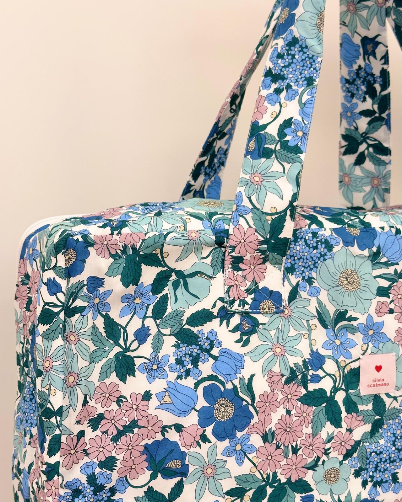 VALIGIA LIBERTY "CLARABELL" AZZURRO VANL CLARABELLAZZURRO SILVIA SCALMANA 