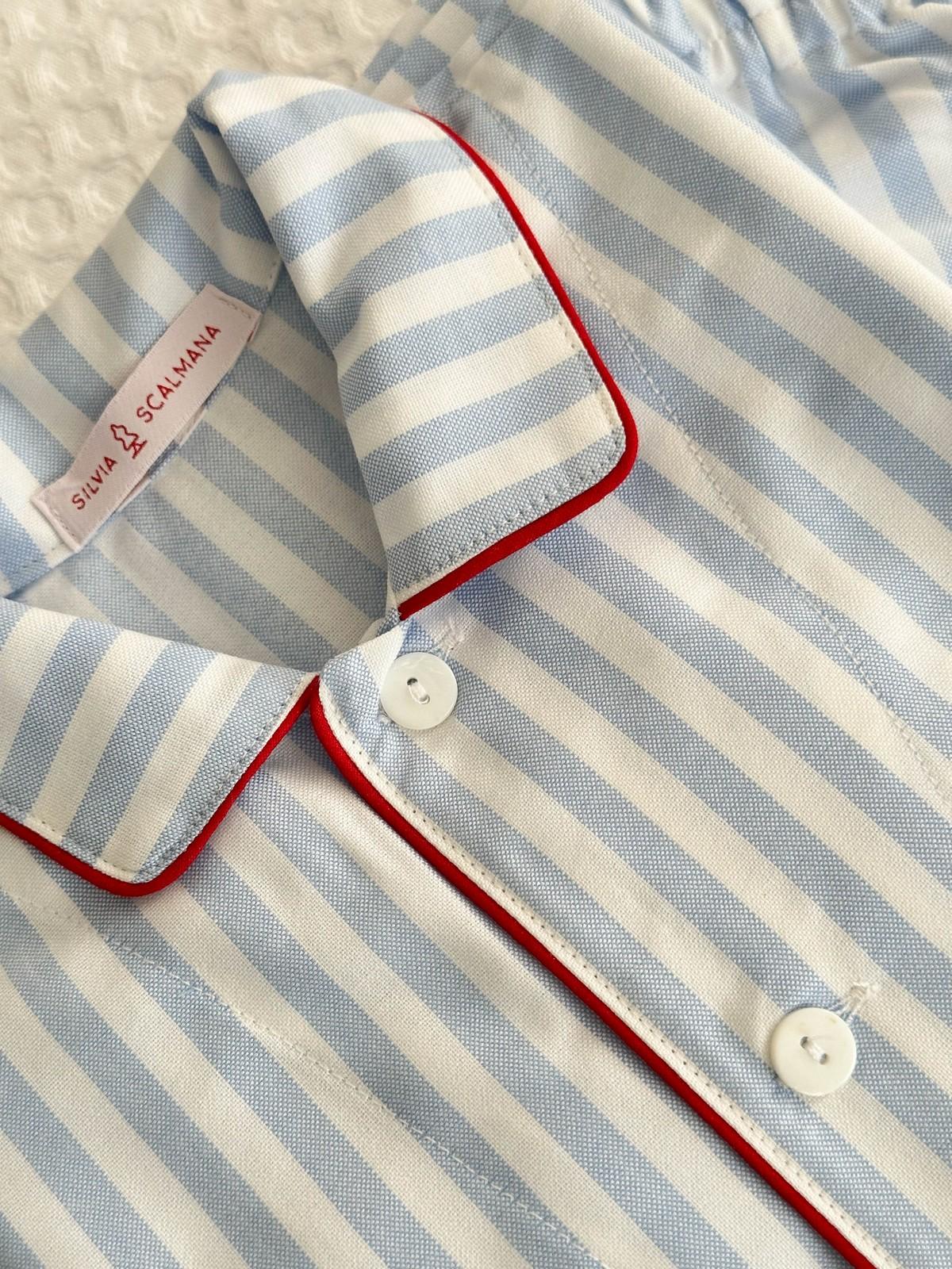 COMPLETO BIMBO TAGLIATELLA AZZURRA COBFTAG AZZROS SILVIA SCALMANA 