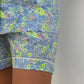 PIGIAMA LIBERTY CORTO DONNA "MARGARET ANNIE AZZURRO"