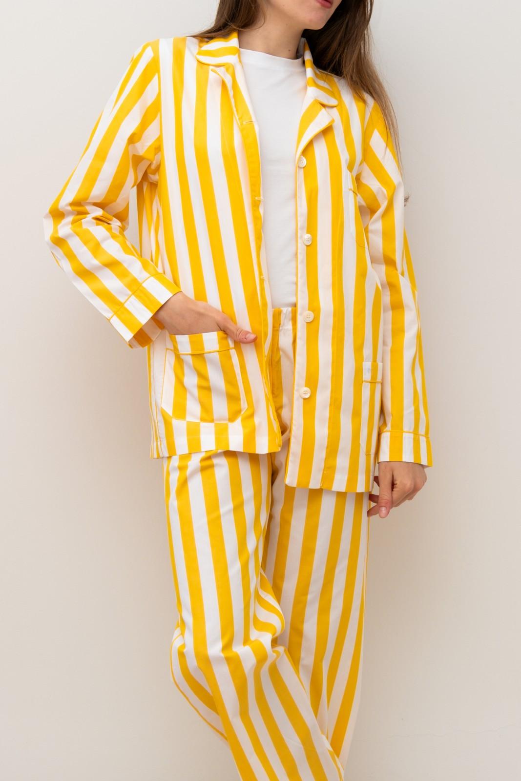 COMPLETO DONNA TAGLIATELLA GIALLA PROFILO GIALLO CODPTAG GIAGIA SILVIA SCALMANA 