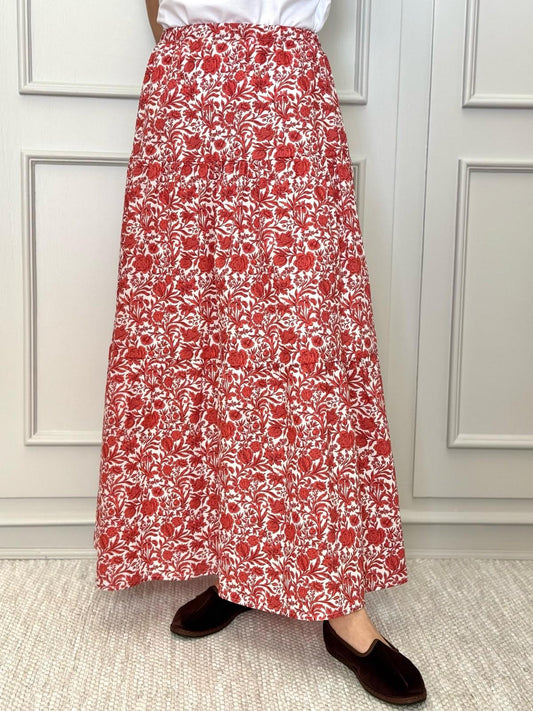 GONNA LIBERTY "SAMBOURNE" ROSSO GODL SAMBOURNEROSSO SILVIA SCALMANA 