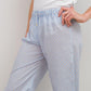 PANTALONI LIBERTY DONNA CLOVER FIELDS AZZURRO PADL CLOVERAZZURRO SILVIA SCALMANA 