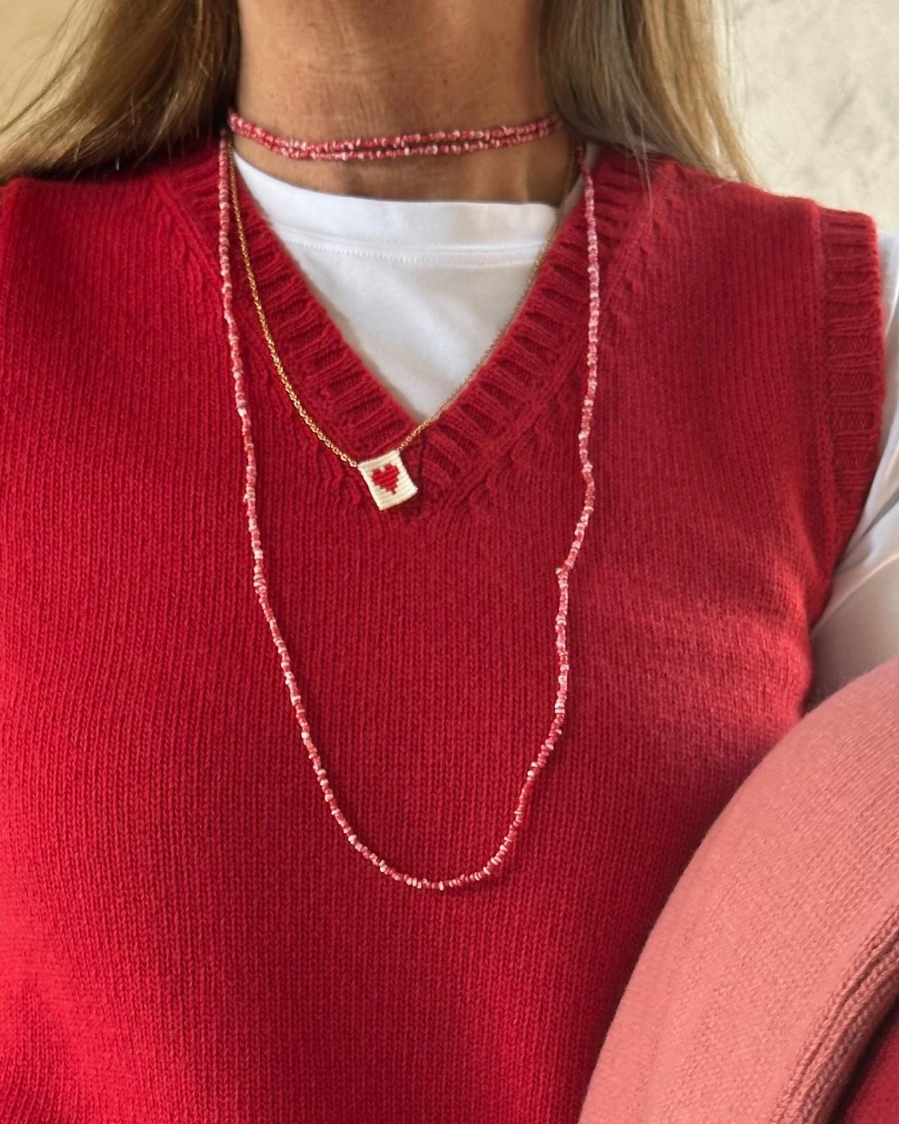 GILET DONNA LANA ROSSO GILTD LROSSO SILVIA SCALMANA 
