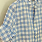CAMICIA BAMBINO IN LINO QUADRO AZZURRO CKBIQDR AZZ SILVIA SCALMANA 