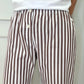 PANTALONI DONNA TAGLIATELLA MARRONE PADPTAG MAR SILVIA SCALMANA 