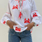 CAMICIA GRANCHIO CORALLO GRANCHIO A# CASA DEL BIANCO 