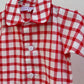 TUTINA BEBE' IN FLANELLA FINESTRATO ROSSO TBFLFINEST ROSSO SILVIA SCALMANA 