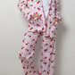 COMPLETO DONNA RIGA FRAGOLA STAMPA CILIEGIA CODPSTA CILIEGIA SILVIA SCALMANA 