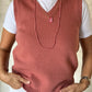 GILET DONNA LANA ROSA CRETA GILTD LROSACRETA SILVIA SCALMANA 