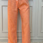 PANTALONI DONNA LINO ARANCIONE PADIUNI ARA SILVIA SCALMANA 