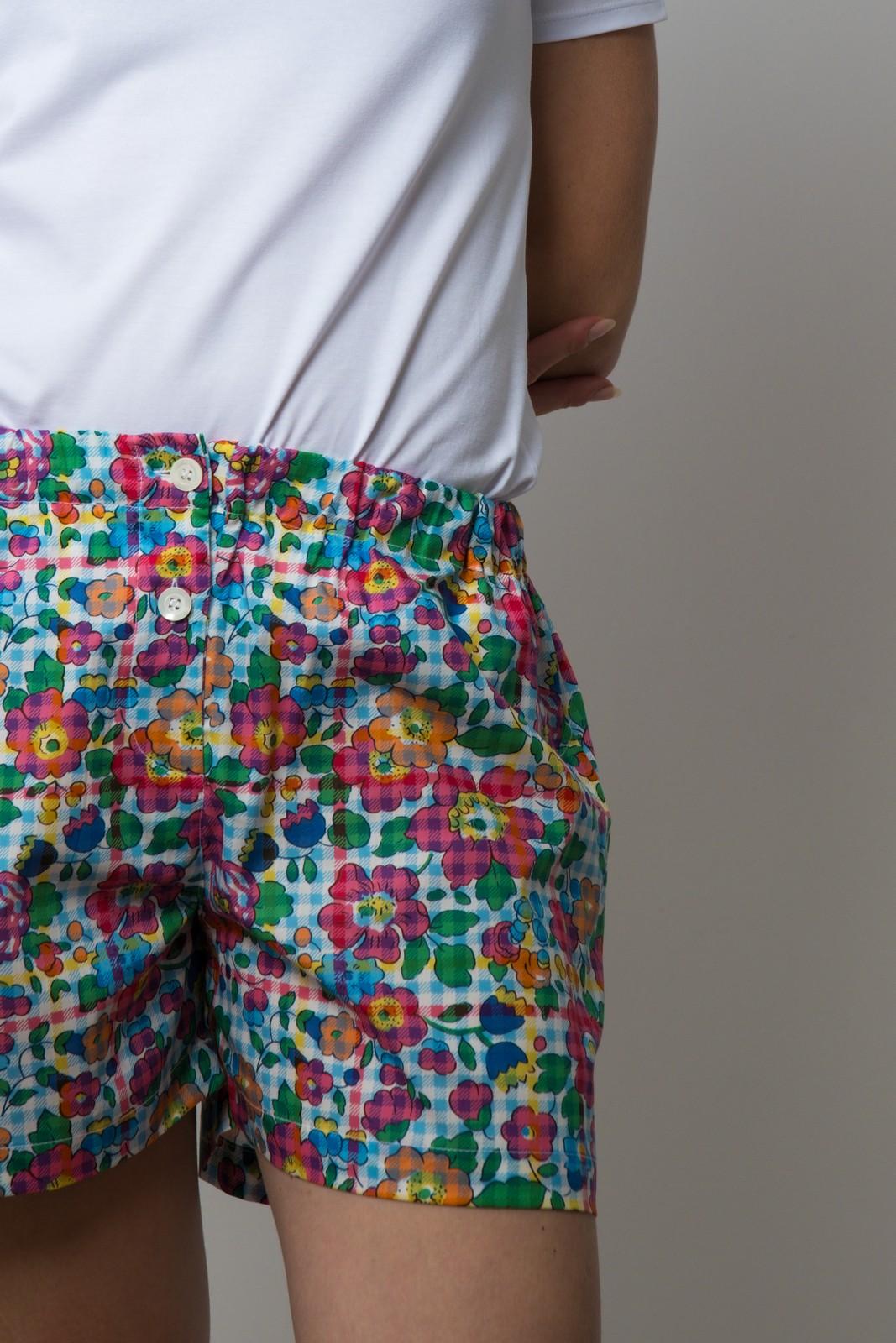 SHORTS LIBERTY DONNA BETSY CHECK SHDL BETSYCHECK SILVIA SCALMANA 