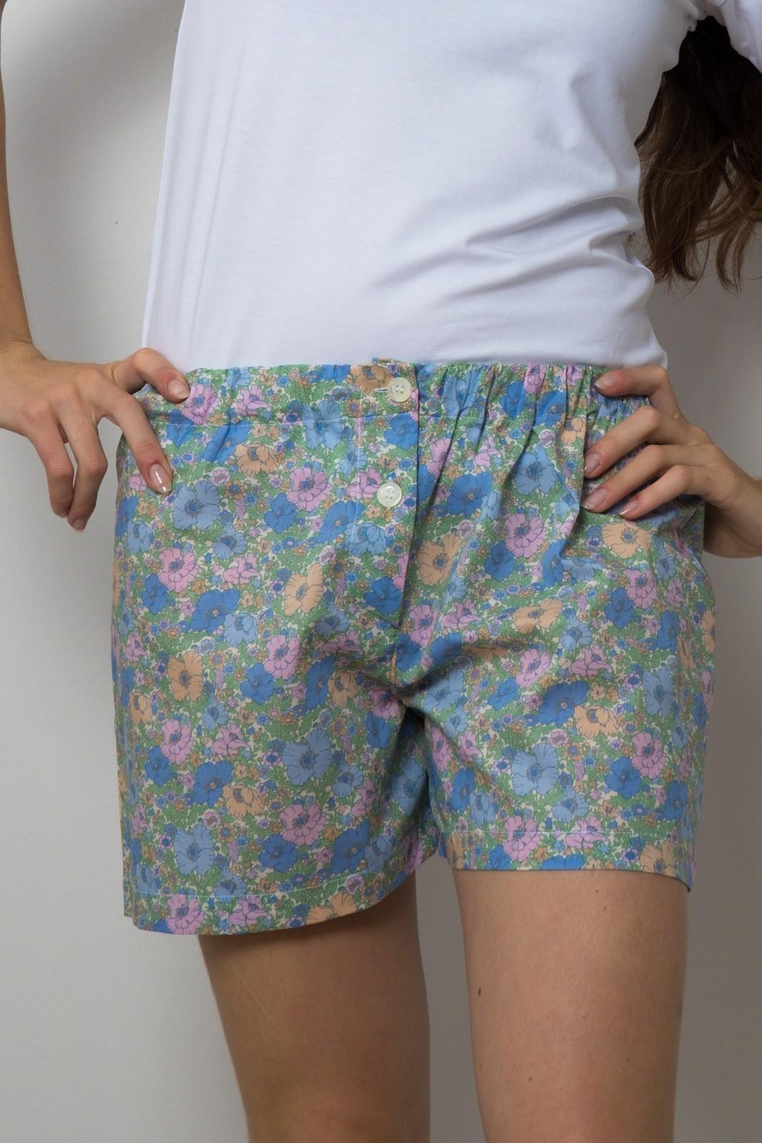 SHORTS LIBERTY DONNA MEADOW SONG AZZURRO SHDL MEADOWSONGAZZURRO SILVIA SCALMANA 