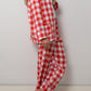 COMPLETO DONNA LINO QUADRONE CORALLO PROFILO AZZURRO CODIQDR CORAZZ SILVIA SCALMANA 