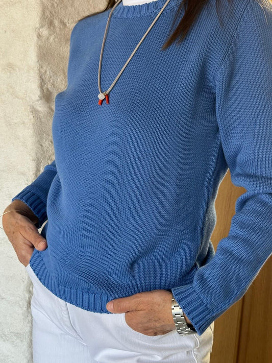 GIROCOLLO DONNA COTONE AVIO GIRTD CAVI SILVIA SCALMANA 
