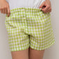 SHORTS LINO QUADRO MELA SHDIQDR VER SILVIA SCALMANA 