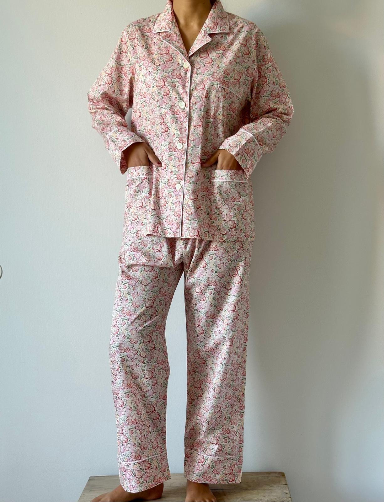 PIGIAMA LIBERTY DONNA "BETSY DOT" ROSA CODL BETSYDOTROSA SILVIA SCALMANA 