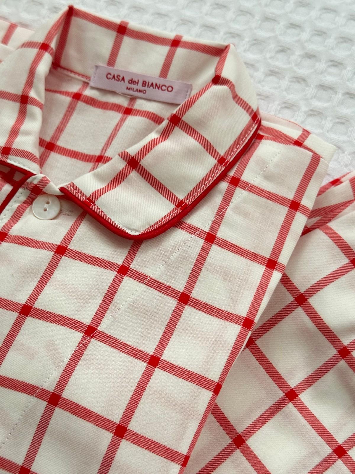 COMPLETO BIMBO FINESTRATO ROSSO COBFFIN BIAROS SILVIA SCALMANA 