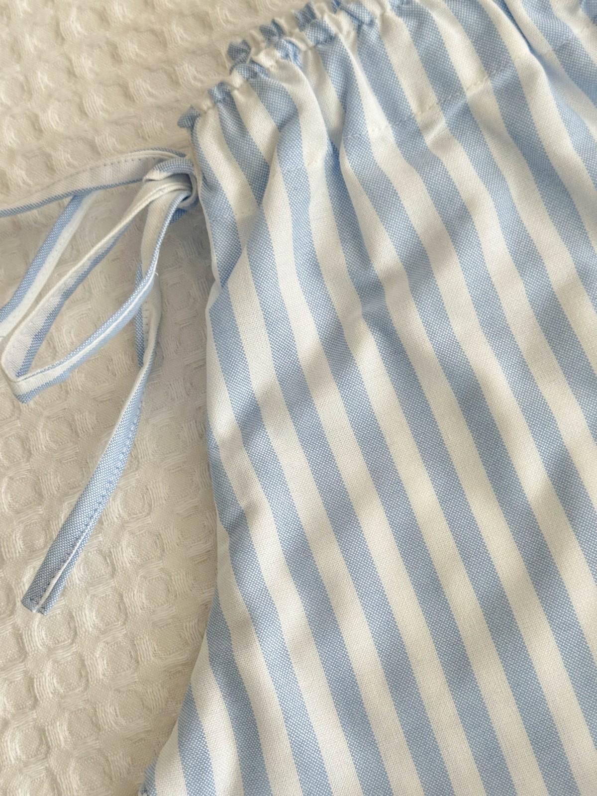 PANTALONI BIMBO TAGLIATELLA AZZURRA PABFTAG AZZ SILVIA SCALMANA 