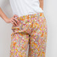 PANTALONI LIBERTY DONNA MR PAISLEY GIALLO PADL MRPAISLEYGIALLO SILVIA SCALMANA 