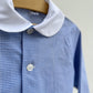 BLUE CHECKED KINDERGARTEN APRON