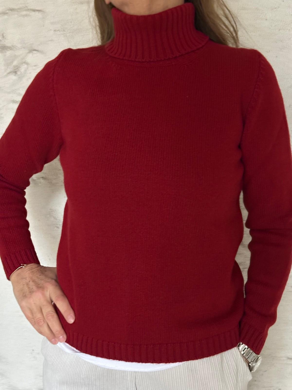 GOLF COLLO ALTO DONNA RUBINO CALT RUBINO SILVIA SCALMANA 