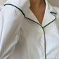 COMPLETO DONNA BIANCO PROFILO VERDE CODFUNI BIAVER SILVIA SCALMANA 