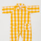 TUTINA POPELINE QUADRONE GIALLO PROFILO GIALLO TUBPQDR GIAGIA SILVIA SCALMANA 