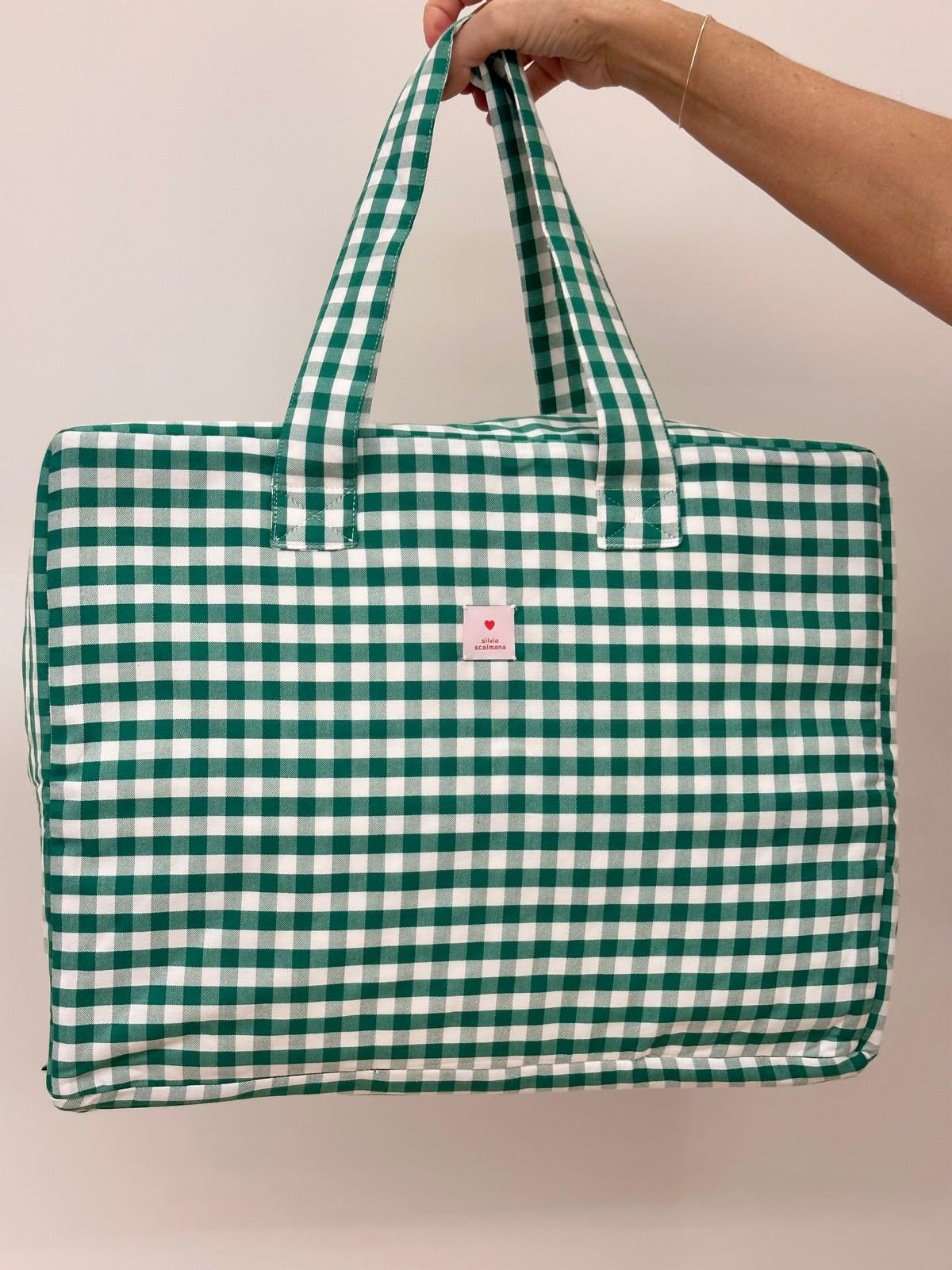 VALIGIA QUADRO VERDE VANP QDRVER SILVIA SCALMANA 