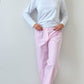 PANTALONI DONNA TAGLIATELLA FRAGOLA PADFTAG FRG SILVIA SCALMANA 