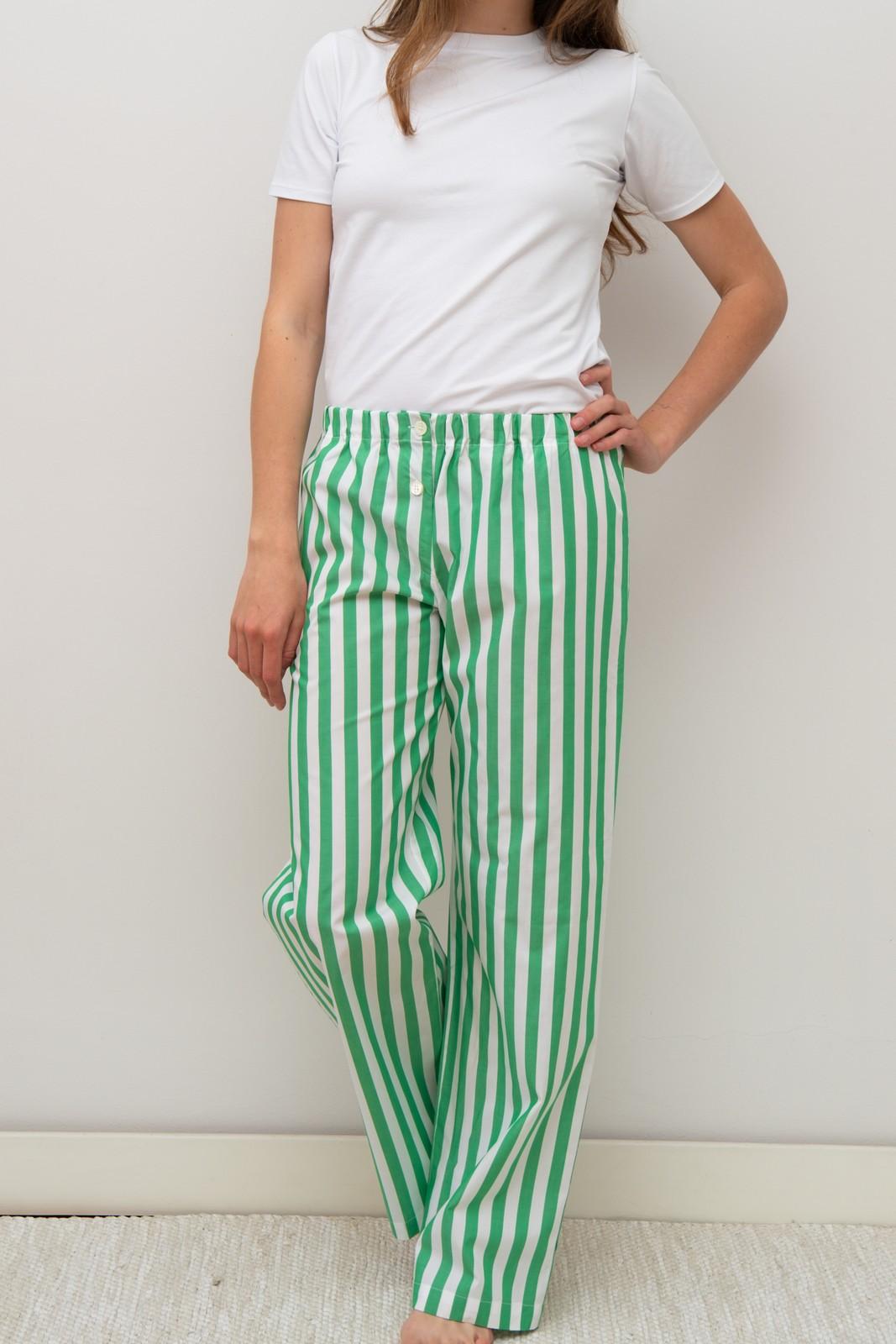 PANTALONI POPELINE DONNA TAGLIATELLA PRATO PADPTAG PRT SILVIA SCALMANA 