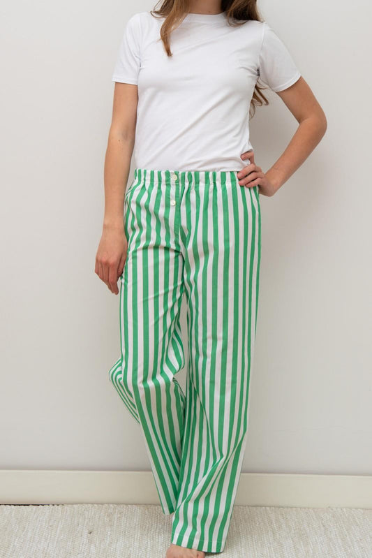 PANTALONI POPELINE DONNA TAGLIATELLA PRATO PADPTAG PRT SILVIA SCALMANA 