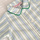 TUTINA RIGONE AZZURRO/VERDE TUBFRGO VAZVER SILVIA SCALMANA 