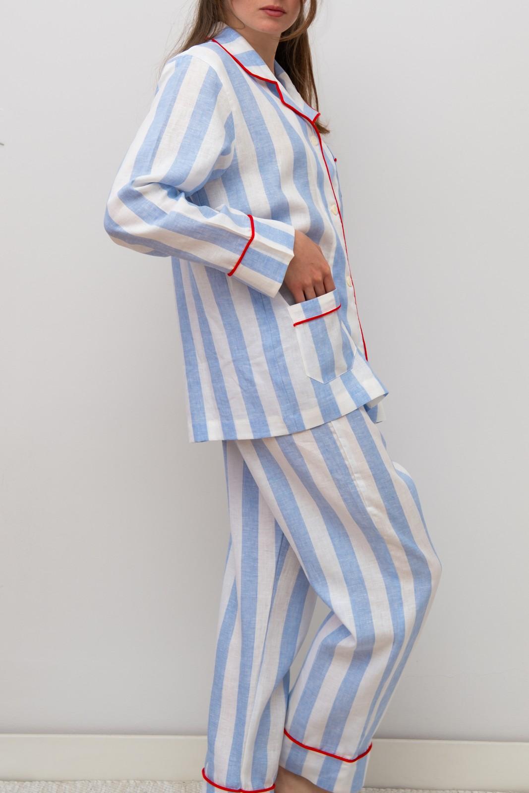 COMPLETO DONNA LINO PAPPARDELLA AZZURRA PROFILO ROSSO CODIPAP AZZCOR SILVIA SCALMANA 