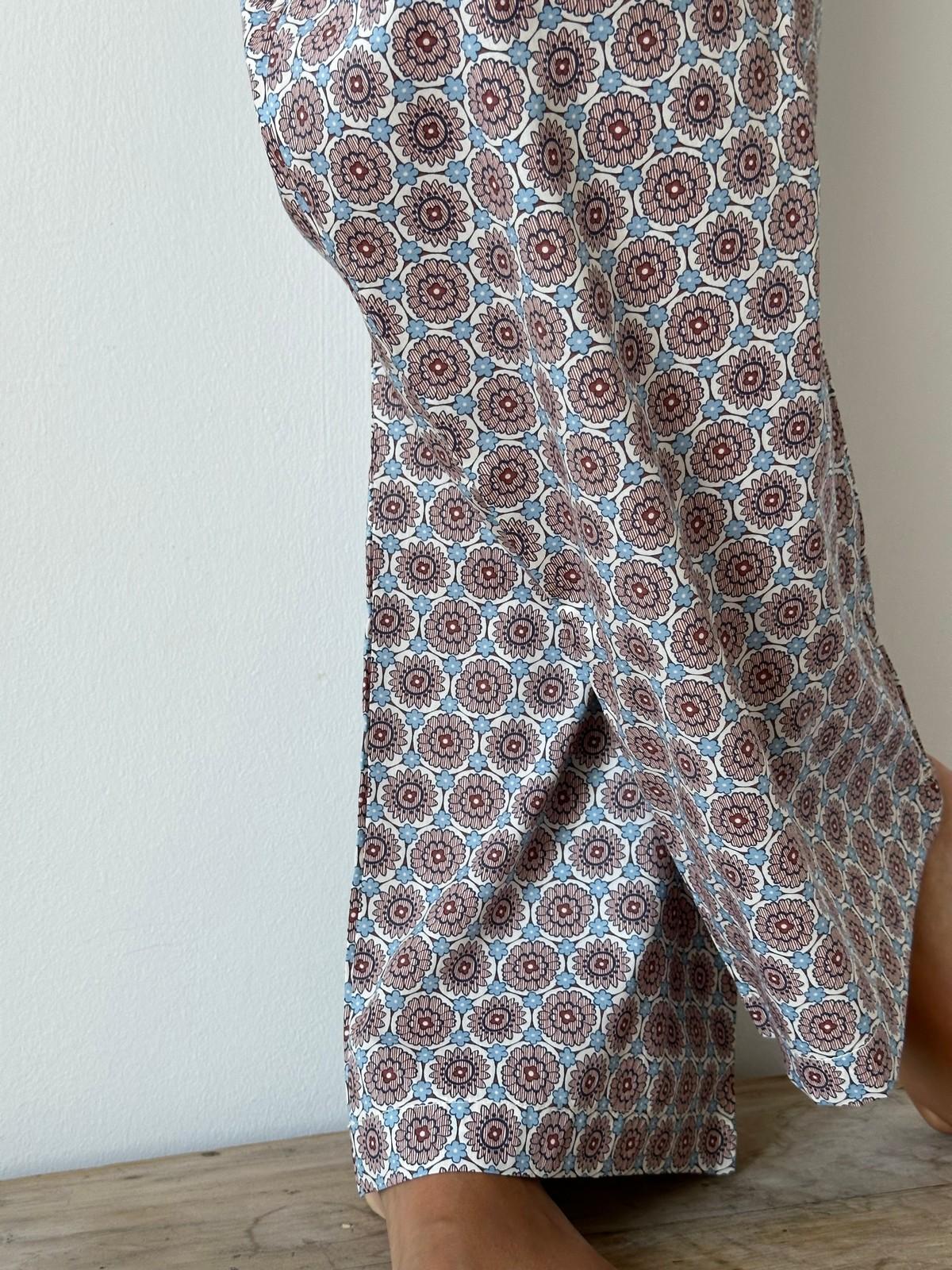 PANTALONI LIBERTY DONNA "INEZ MIO" MARRONE PADL INEZMIOMARRONE SILVIA SCALMANA 