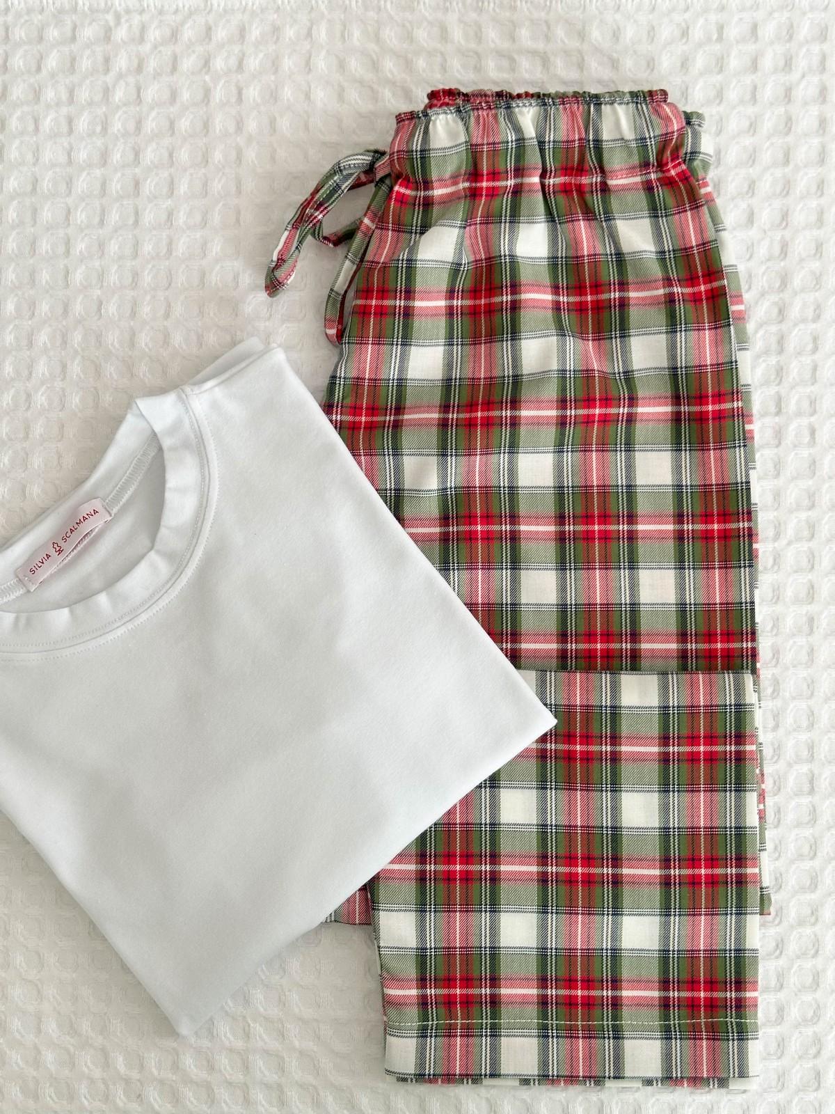 PANTALONI BIMBO SCOZZESE CLASSICO PABFSCO NAT SILVIA SCALMANA 