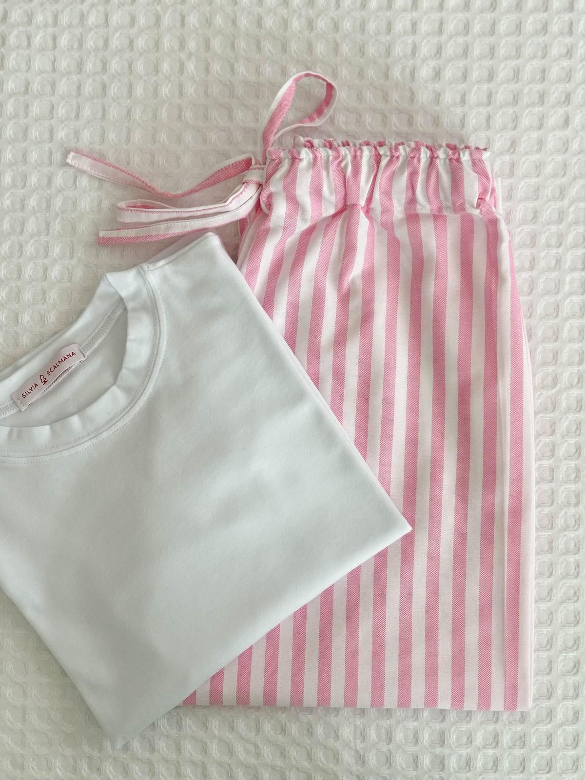 PANTALONI BIMBO TAGLIATELLA FRAGOLA PABFTAG FRG SILVIA SCALMANA 