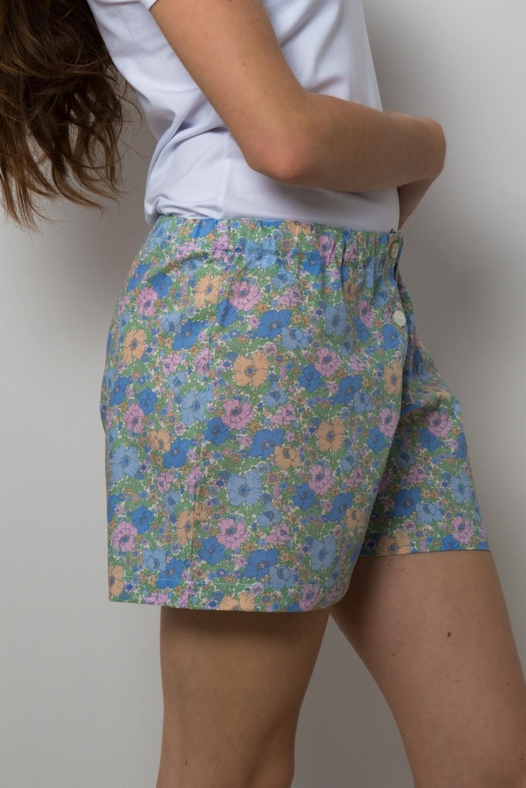 SHORTS LIBERTY DONNA MEADOW SONG AZZURRO SHDL MEADOWSONGAZZURRO SILVIA SCALMANA 