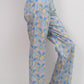 PANTALONI LIBERTY MEADOW SONG AZZURRO PADL MEADOWSONGAZZURRO SILVIA SCALMANA 