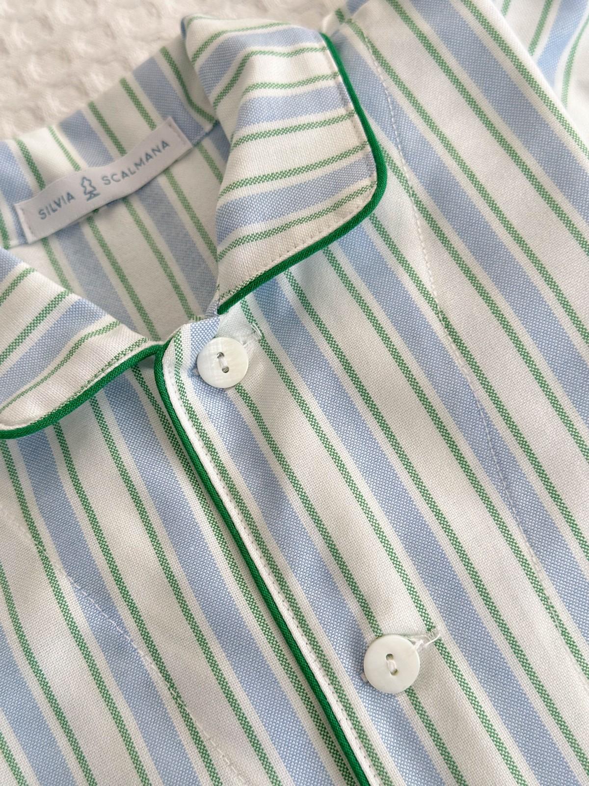 COMPLETO BIMBO RIGONE AZZURRO/VERDE COBFRGO VAZVER SILVIA SCALMANA 