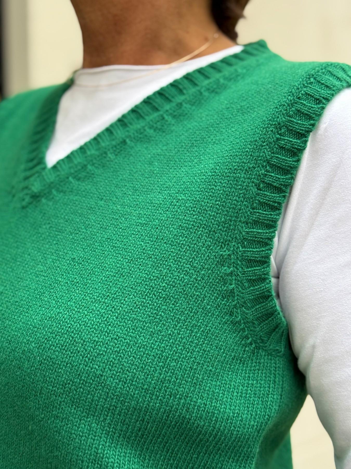 WOMEN'S WOOL VEST "SMERALDO"