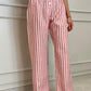PANTALONI DONNA LINO TAGLIATELLA ROSSA PADITAG ROS SILVIA SCALMANA 