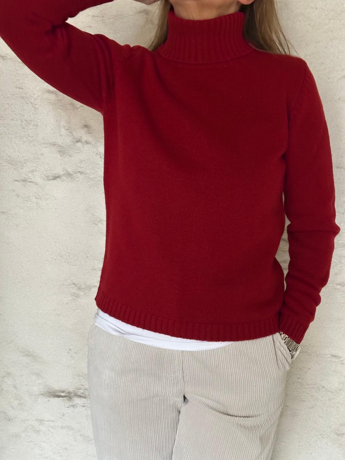 GOLF COLLO ALTO DONNA RUBINO CALT RUBINO SILVIA SCALMANA 