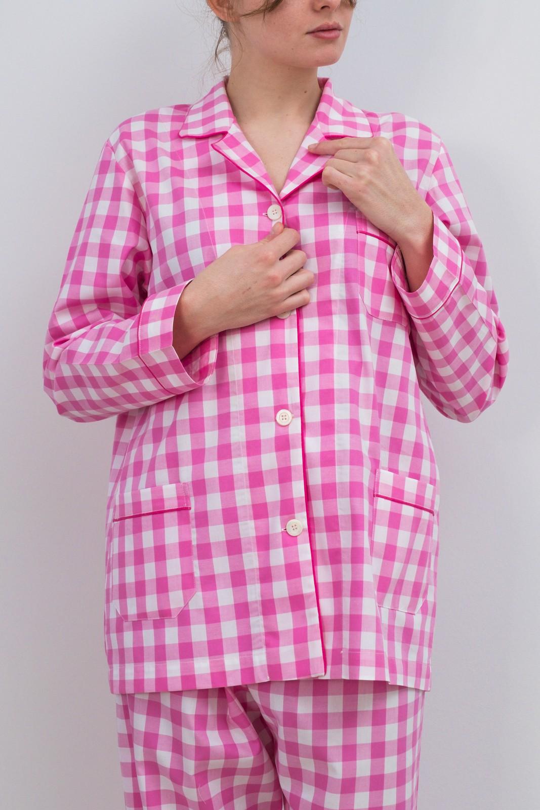 COMPLETO DONNA QUADRONE FRAGOLA PROFILO LAMPONE CODPQDR FRGLAM SILVIA SCALMANA 