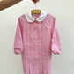 PINK CHECKED KINDERGARTEN APRON